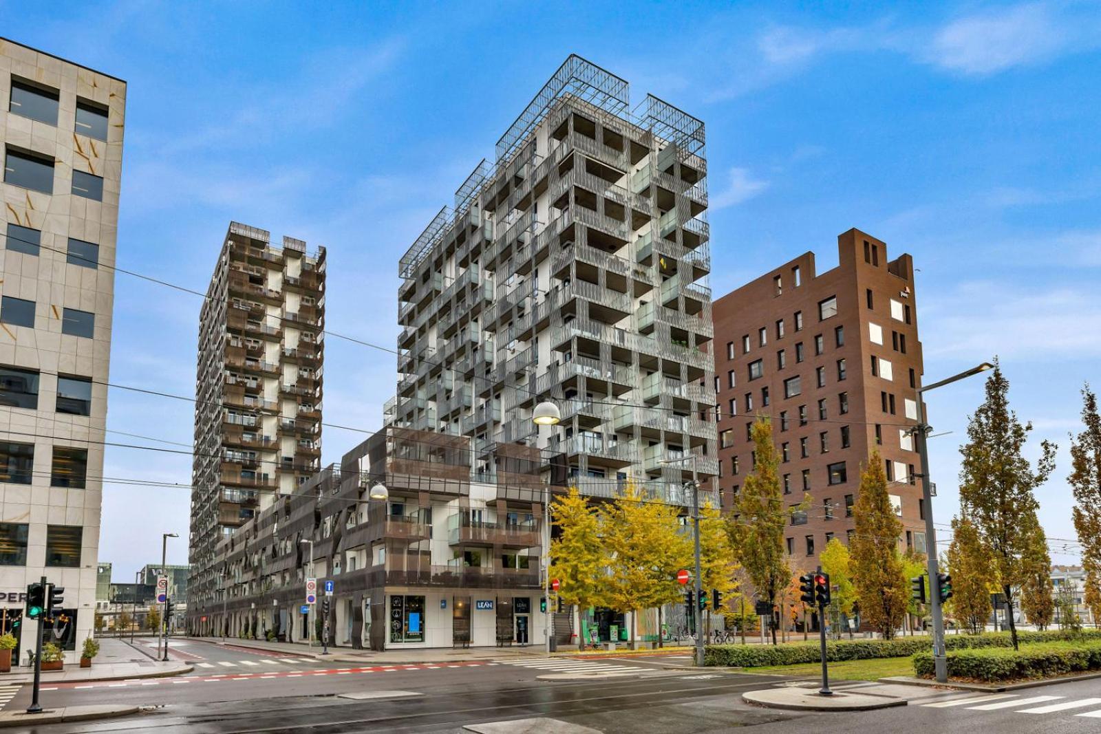 Eksklusiv Modern Barcode Oslo Exterior foto